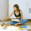 1 Set Model Making Base Paint Booth Stand With Color Clips 5