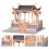One Set Diy Chinese Style Bridge Assembly Model Toy 3