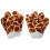 One Pair Kids Soft Warm Giraffe Plush Claw Gloves For 11