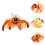 Simulation Hermit Crab Model Artificial Pagurian Decoration For Kids 6