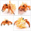 Simulation Hermit Crab Model Artificial Pagurian Decoration For Kids 8