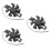3 Mini Ventilatore Da Te 18 V Con 7