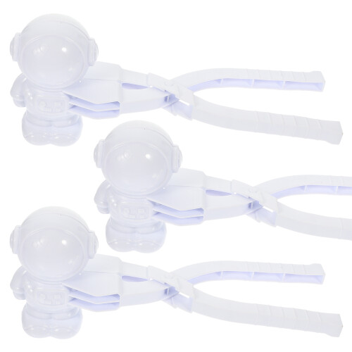3Pcs Compact Plastic Snowman Makers For Kids 1