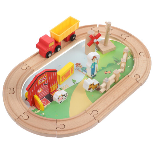 Set Trenino Legno Educativo Bambini 2