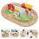 Set Trenino Legno Educativo Bambini 9