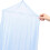 Lace Bed Conical Curtains Dome Bed Canopy Mosquito Net (Dark Blue) 4