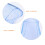 Lace Bed Conical Curtains Dome Bed Canopy Mosquito Net (Dark Blue) 9