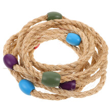 30 Pcs Rope Ring Toss Game For Backyard Camping Kids Activities