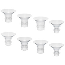 8 Pcs Silicone Breast Pump Flange Inserts