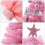 Tabletop Christmas Tree: 2Ft Mini Artificial With Lights, Pink 8