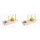2 Sets Rainbow Stacking Tower Wooden Toddler Toy 7