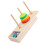 2 Sets Rainbow Stacking Tower Wooden Toddler Toy 2