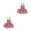 2 Pezzi Vestito Per Natale Con Grembiule Rosso A 10