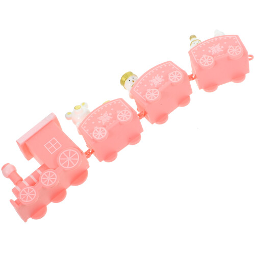 5Pcs Christmas Train Decor Small Desktop Ornament 1