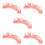 5Pcs Christmas Train Decor Small Desktop Ornament 10