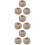 9 Rouleaux De En Sisal, Fil De Pour 8