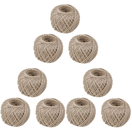 9 Rouleaux De En Sisal, Fil De Pour 1