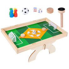 Juego De Fútbol Billar En Madera Con Tablero