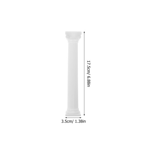 12Pcs Mini Roman Columns For Wedding Diy Sand Table Decor (L) 2