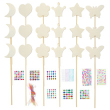 2 Set Bastoni Da Te Kit Per Creare Da In Legno
