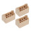 3 Pcs Miniature Wooden Toolbox Model Decor Ornaments 2