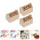 3 Pcs Miniature Wooden Toolbox Model Decor Ornaments 3