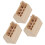 3 Pcs Miniature Wooden Toolbox Model Decor Ornaments 4