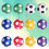 36 Palline Calcio Balilla Mini Per Tavolo 10
