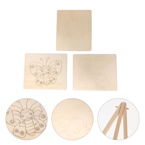 3 Set Da Vuota Per Bambini Materiale Pittura Graffiti 1