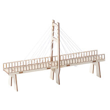 1 Pezzo Da Te Ponte Sospeso In Legno