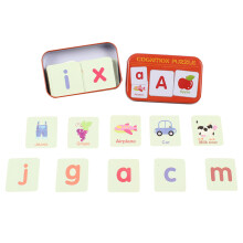 2 Set 56 Puzzle Educativo Per Bambini (Rosso, Scheda )