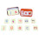 2 Set 56 Puzzle Educativo Per Bambini (Rosso, Scheda ) 8