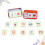 2 Set 56 Puzzle Educativo Per Bambini (Rosso, Scheda ) 11