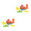 2 Set Legno Geometrici da Impilare e Ordinare per Bambini 4