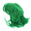 Set Parrucche Cosplay Verde Corto Bob Con Sciarpa Per 11