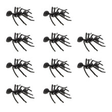 20 Unidades Negras Falsas Imitación Para Decoración