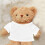 4Pcs Bear Clothes Basic Tee Plush Animal Shirt Solid Color 6