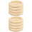 8 Pcs Diy Wood Bangles Smooth Unfinished Bracelets Circles 5
