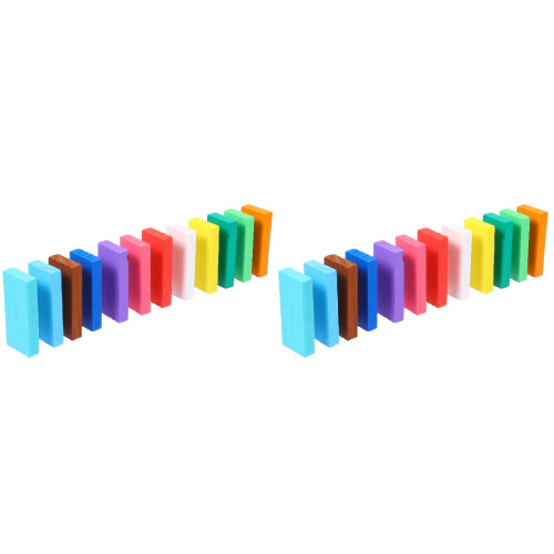 480 2 Set Domino In Legno Educativo 2