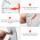 24 Hour Learn To Tell Time Plastic Clock Teaching Aid Educational Toy 10