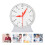 24 Hour Learn To Tell Time Plastic Clock Teaching Aid Educational Toy 3