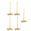 5Pcs Bamboo Rake Four Teeth Sand Table Decoration Mini Rake 3