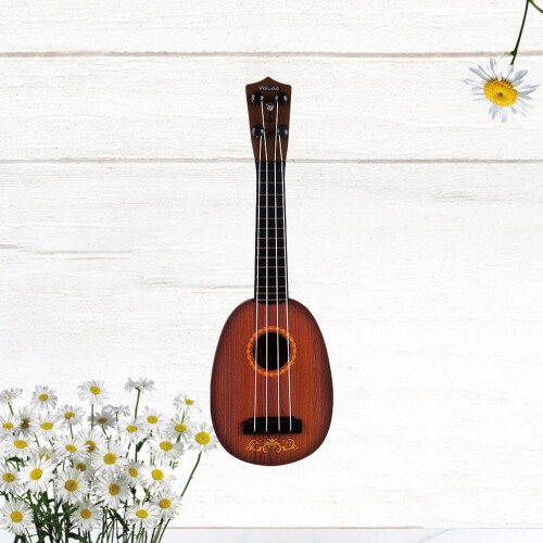 Black Simulato Ukulele Bambini Educazione 1