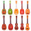 Black Simulato Ukulele Bambini Educazione 11
