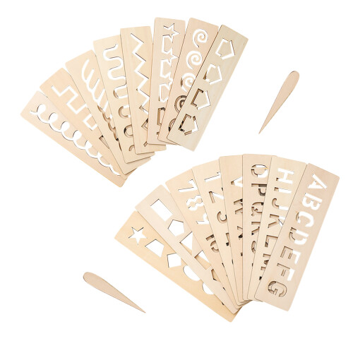 48 In Legno Per Apprendimento Preliminare Bambini