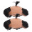 2 Parrucche Calve Samurai per Cosplay Wrestling 9