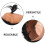 2 Parrucche Calve Samurai per Cosplay Wrestling 8