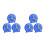 6 Pcs Classroom Display Clock Models For Kids Teaching Tool 6