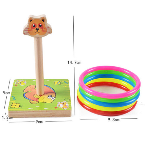 Jeu De Lancer D'Anneaux En Thème Animaux De Jungle 1