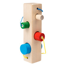5 Sensoriale Bambini Blocco Legno